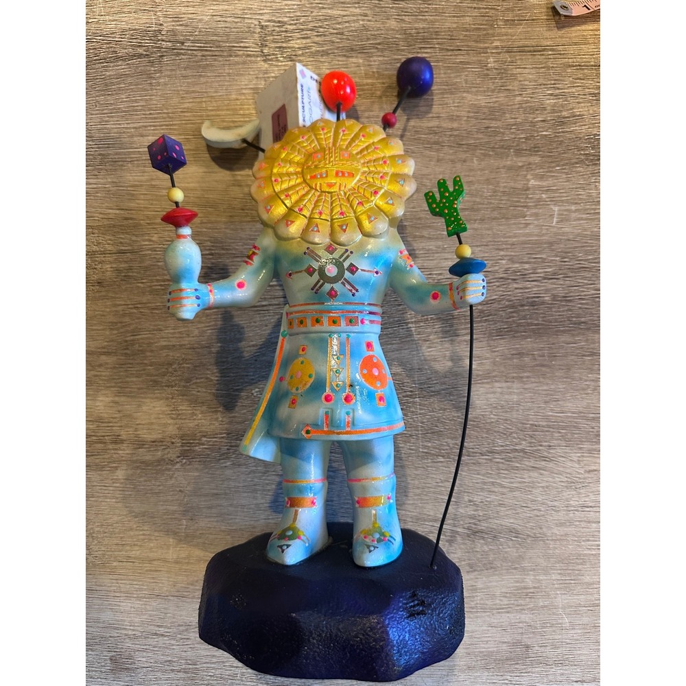 Darien W Bogart ZooNu Collection Making Hot Rocks Sculpture Ceramic Acrylic 1995